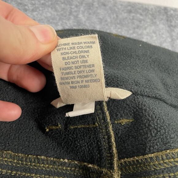 Duluth Trading DuluthFlex Fire Hose Relaxed Leg Cargo Pant Women 14 Fleece Lined - Picture 11 of 16